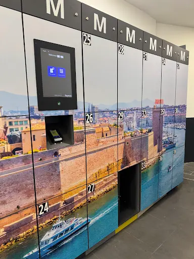 Bagmobile Lockers - Consigne À Bagages / Clés - Luggage Storage - Gare St-charles Nédelec