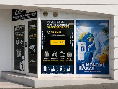 Consigne À Bagages & Dépôt de Clés - Mondial Bag Sète